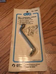 BELT TENSIONER TORQUE WRENCH ADAPTER 10 MM 12 POINT 1/2"OFFSET DR OTC 7268 USA - Picture 1 of 5