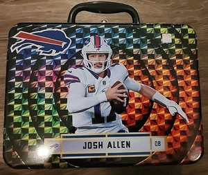 2025 Panini Football JOSH ALLEN Collector's Tin Lunch Box TIN ONLY - Bild 1 von 2