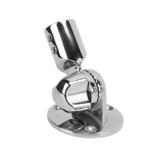 -Marine Antenna Mount 22mm/0.9in Stainless Steel Polishing Processing 180° - Afbeelding 1 van 12