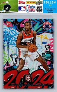 2024-25 Panini Totalmente Certificato #1 Alexandre Sarr 2024 Specchio Graffiti - Foto 1 di 2