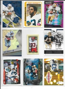 ENORME LOTE DE 40 TARJETAS TONY DORSETT VAQUEROS DIFERENTES - Imagen 1 de 1