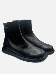 Camper T30004 Flat Chelsea Black Leather Boots 37 / US 6,5 - Bild 1 von 5