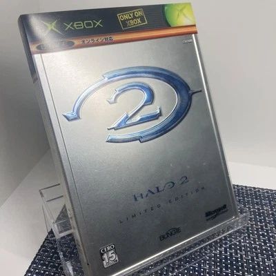 Halo 2 Limited Edition Xbox Original Console Game CERO 15 Japan Only Bungie Rrae - Image 1 of 4