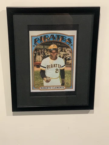 1972 Topps Roberto Clemente (Custom Mini Poser) Frame Not Included (READ) Cover