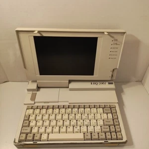 Vintage HQ-2001 Notebook Computer Laptop Made In Japan-Untested No Hardrive-Rare - Picture 1 of 24