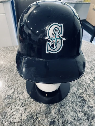 Seattle Mariners Right HAND F/S 1 FLAP BATTING HELMET SIZE 7 3/8 RARE ABC HELMET Cover