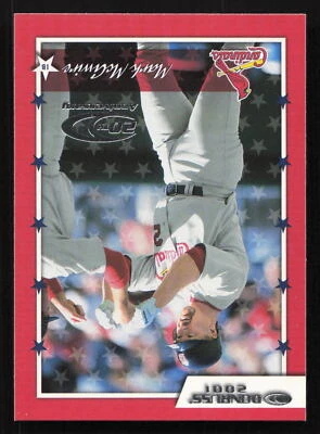 2001 Donruss #15 Mark McGwire Card TCCCX - Image 1 of 2
