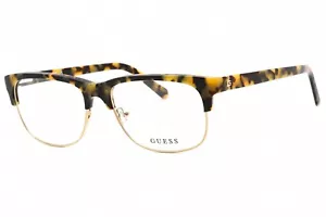 GUESS GU50081-053-55 Occhiali da vista misura 55mm 17mm 145mm avana uomo - Foto 1 di 5