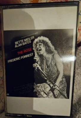 Bette Midler A Bates The Rose The Original Soundtrack Cassette 1979 Estate GC Foto 1 de 4