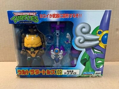 Tortugas Ninja Mutantes Maestros Donatello Ultra Japonés con Caja TMNT SELLADO NUEVO Foto 1 de 4