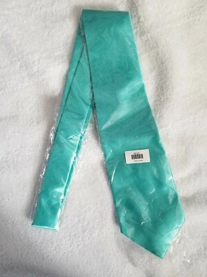 CORBATA HOMBRE JOE SMITH NEW YORK 100% SEDA NUEVA CON ETIQUETAS VERDE LIMA 56 PULGADAS Foto 1 de 3