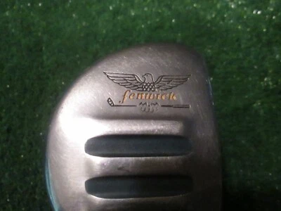 Golf Fenwick Mallet Type Putter 36" Long Tacki Mac Flat Front Grip Grooved Face - Image 1 of 4