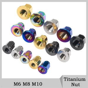Titan Hutmutter M6 M8 M10 Hutmuttern hohe Form Muttern für Fahrrad Motorradteile - Bild 1 von 15
