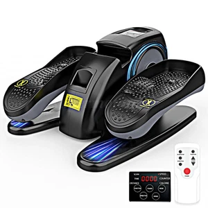 Electric Elliptical Machine Under Desk Ellipse Leg Exerciser LCD Adult 2025 New - Picture 1 of 9
