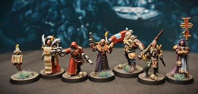Kill Team: Inquisitorial Agents Pained Warhammer 40k Ordo Xenos Interrogator Foto 1 de 3