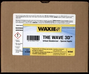 Lote de 8 desodorantes de orina Waxie The Wave 3D - manzana especiada - una caja de 8 - Imagen 1 de 2
