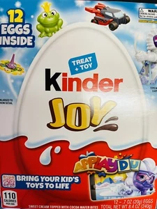 Kinder Joy treat plus giocattolo Applaydu 12 uova dentro plus giocattolo - Foto 1 di 2