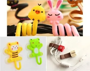 6 pcs of Cable Manager Cable Winder / Tie / Organizer / Hook / Hanger - Picture 1 of 5
