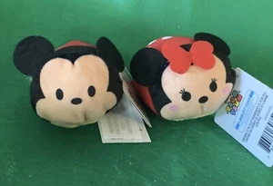 Disney Tsum Tsum Plush. Mickey Mouse and  Minnie Mouse, New With Tags, - Picture 1 of 1