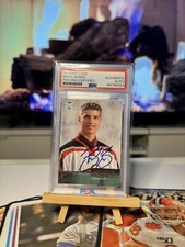 2003 Upper Deck - Young Guns - Brent Burns - On Card Autograph - PSA Authentic