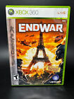 Tom Clancy's EndWar (Microsoft Xbox 360) *COMPLETE W/ MANUAL - TESTED*