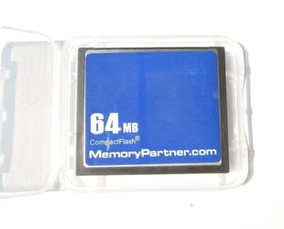 Indmem OEM 64MB CompactFlash Standard CF Memory Card OEM With Case Free Shipping - Image 1 of 4