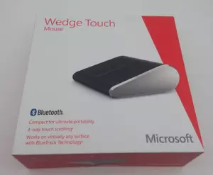 New Sealed! Microsoft Wedge Touch Mouse Bluetooth Compact Wireless Mouse 1498 - Picture 1 of 6