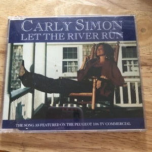Rare UK CD Single Carly Simon - Let the River Run - Picture 1 of 3