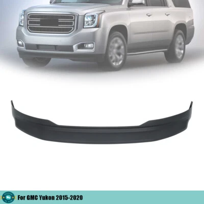 Black Plastic Front Lower Bumper Deflector Replacement For GMC Yukon 2015-2020 Foto 1 de 4