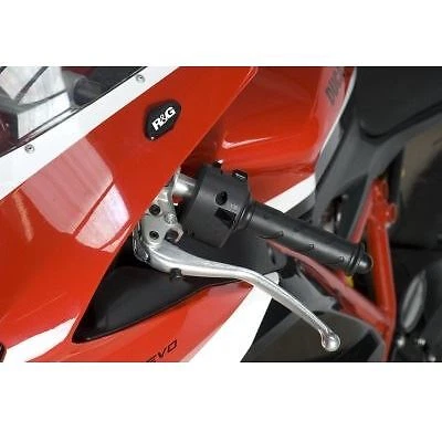 Placas blanqueadoras de espejo R&G negras (par) Ducati 1198S 2009 - 2011 Foto 1 de 4