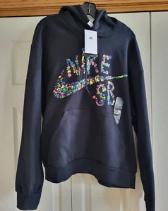NIKE SB Sugar High Pullover Hoodie Schwarz Erwachsene Unisex Largo Taschen Loose Fit - Bild 1 von 4
