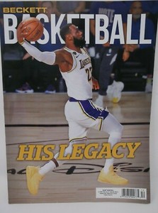 Beckett Basketball Magazine December 2020 LEBRON JAMES