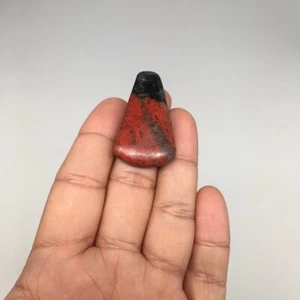 12.3g, 1.55"x0.9"x7mm Sonora Sunset Chrysocolla Cuprite Cabochon @Mexico,SC383 - Picture 1 of 8
