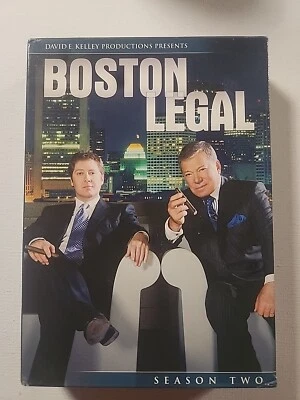 Boston Legal - Season 2 Two - 7 Discs Set - Box Set - Free Post - Image 1 of 4