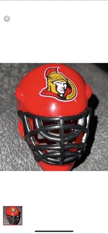 Ottawa Senators Nhl Mini Helmet New Plastic Small Cover