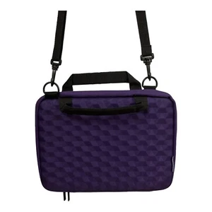 Belkin Tablet Case Honeycomb Clamshell Bag Fits Up To 28 x 20cm Pockets Purple - Picture 1 of 14