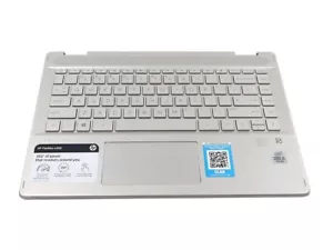 HP PAVILION 14-DH 14M-DH ENGLISH KEYBOARD PALMREST TOUCHPAD ASSEMBLY L53787-001 - Picture 1 of 2