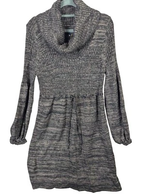 Ellen Tracy Women size XL Long Sleeve Knit Ribbed Sweater Dress Cozy Office - Image 1 of 4