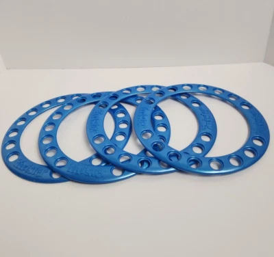 Peças de reposição para jogos Twister Hoopla 4 anéis de plástico AZUL - Imagem 1 de 3