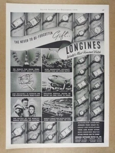 1938 Longines Watches 24 Models illustrated prices vintage print Ad - Picture 1 of 1