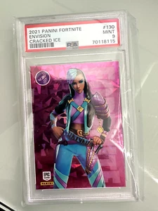 2021 Panini Fortnite Series 3 Envision Cracked ICE #130 PSA 9 🇺🇸 US Print - Picture 1 of 1