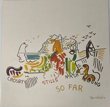 Crosby Stills Nash & Young SO FAR Clear vinyl LP NEW 2020 L.E. - Free Shipping