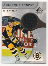 Glen Murray 05-06 Upper Deck SP Game Used Authentic Fabrics Single Jersey