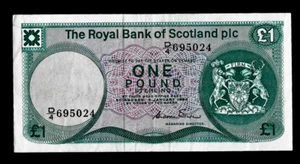 SCOTLAND ( 1 ) BANK NOTE 1 POUND 4.1.1984 P 341 B ALMOST UNCIRCULATED - Bild 1 von 2