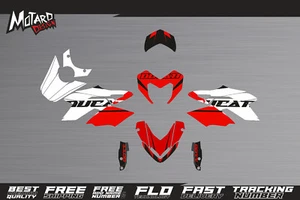 2010 2011 2012 Decals Stickers Graphics Kit for Ducati Hypermotard 796 1100 - Picture 1 of 3