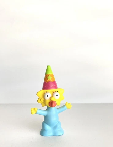 Vintage The Simpsons Maggie New Years Eve Interactive Figure WOS 2003 Mini Cover