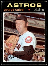 1971 Topps George Culver #291 Houston Astros VG-EX