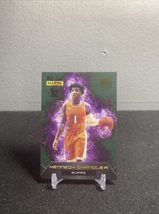 2021-22 Wild Card Matte Green Kennedy Chandler Rising Heat Purple Chase RC #3/8