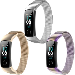 Cinturino magnetico acciaio metallo maglia milanese per Honor Band HonorBand 4 5 - Picture 1 of 8