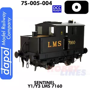 Sentinel Y1/Y3 LMS 7160 steam locomotive O gauge 1:43 Dapol 7S-005-004 - Picture 1 of 4